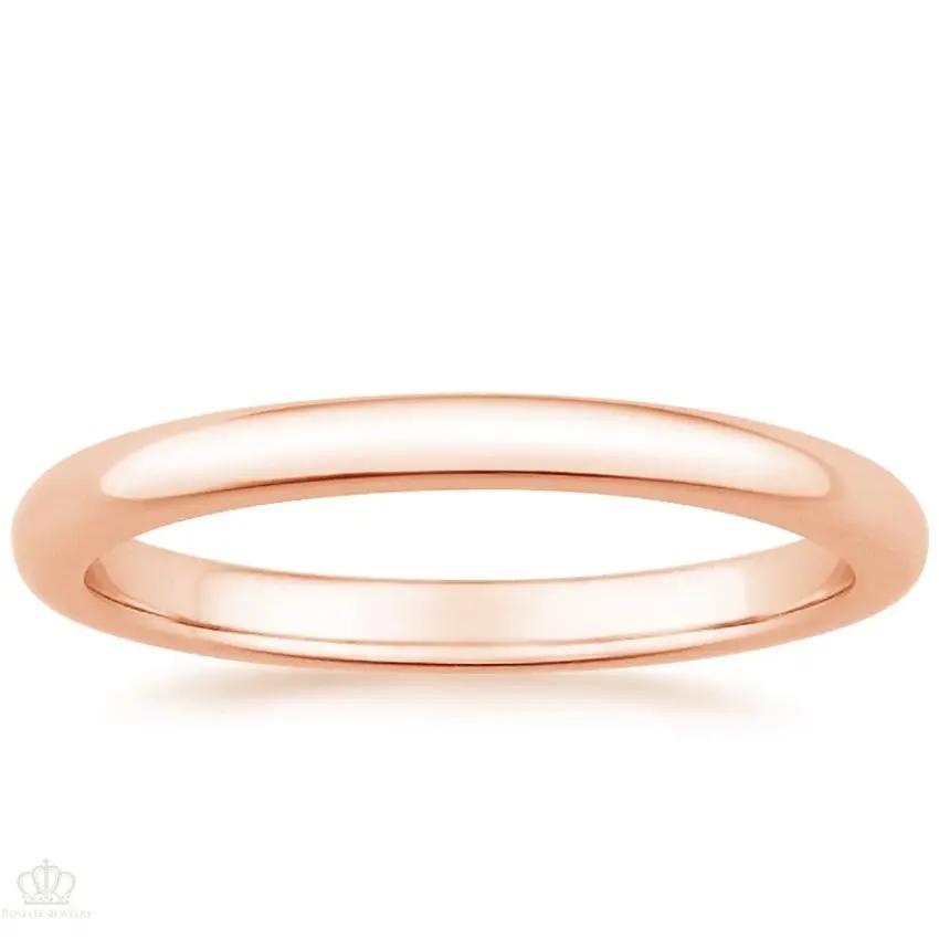 2mm Comfort Fit Wedding Ring - WR002 - Roselle Jewelry