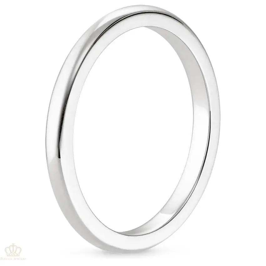 2mm Comfort Fit Wedding Ring - WR002 - Roselle Jewelry