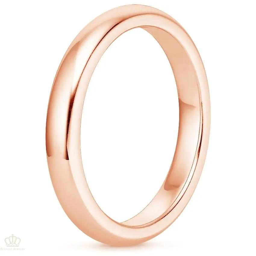 3mm Comfort Fit Wedding Ring - WR004 - Roselle Jewelry