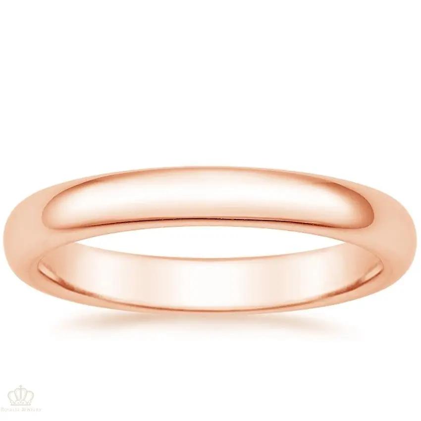 3mm Comfort Fit Wedding Ring - WR004 - Roselle Jewelry