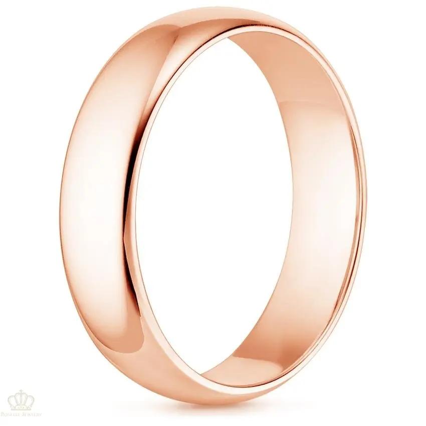 6mm Men's Comfort Fit Wedding Band Rings - NM27 - Roselle Jewelry