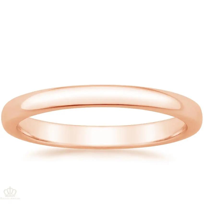 2.5mm Comfort Fit Wedding Ring - WR003 - Roselle Jewelry