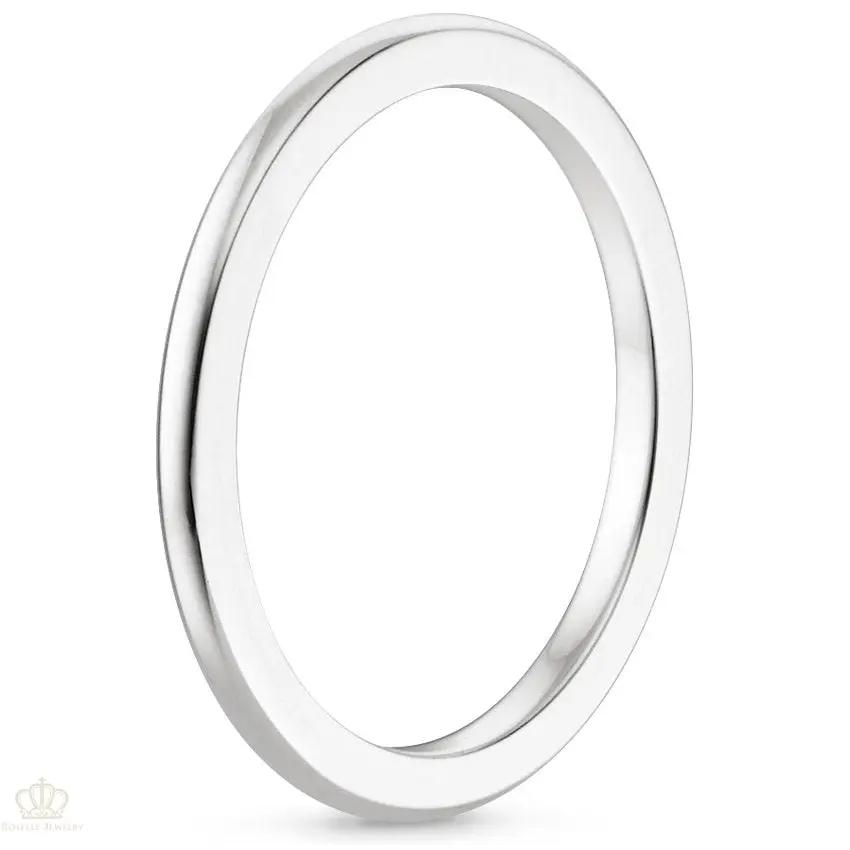 1.5mm Petite Comfort Fit Wedding Ring - WR001 - Roselle Jewelry