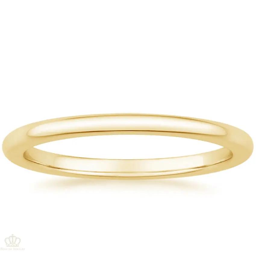 1.5mm Petite Comfort Fit Wedding Ring - WR001 - Roselle Jewelry