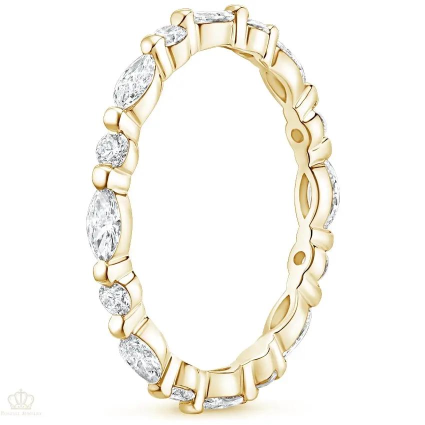 0.70CTW Versailles Eternity Wedding Band Ring - WR006 - Roselle Jewelry