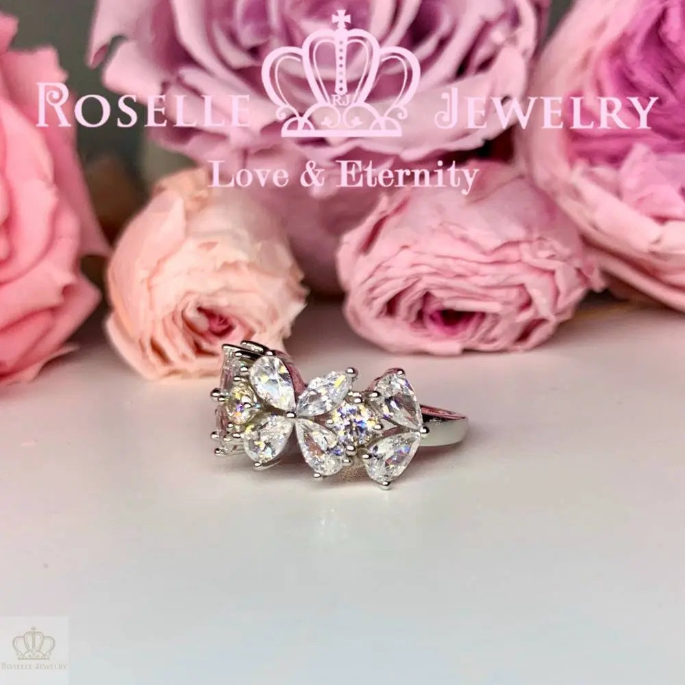 Butterfly Marquise Fashion Wedding Ring - BA11 - Roselle Jewelry