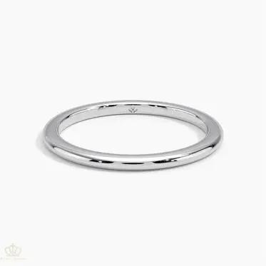 1.5mm Petite Comfort Fit Wedding Ring - WR001 - Roselle Jewelry