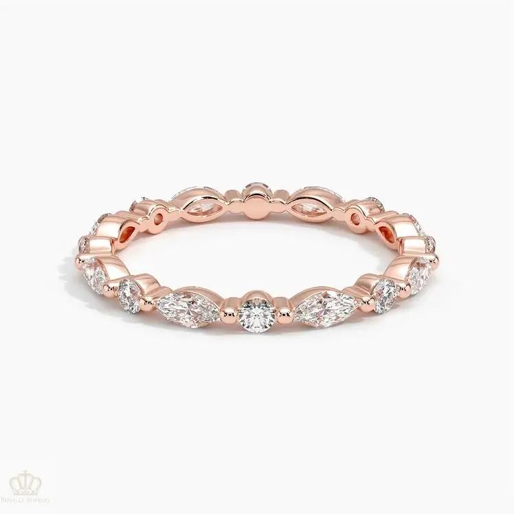 0.70CTW Versailles Eternity Wedding Band Ring - WR006 - Roselle Jewelry