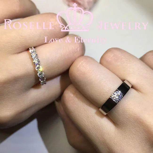 Classic Couple Ring - WM4 - Roselle Jewelry