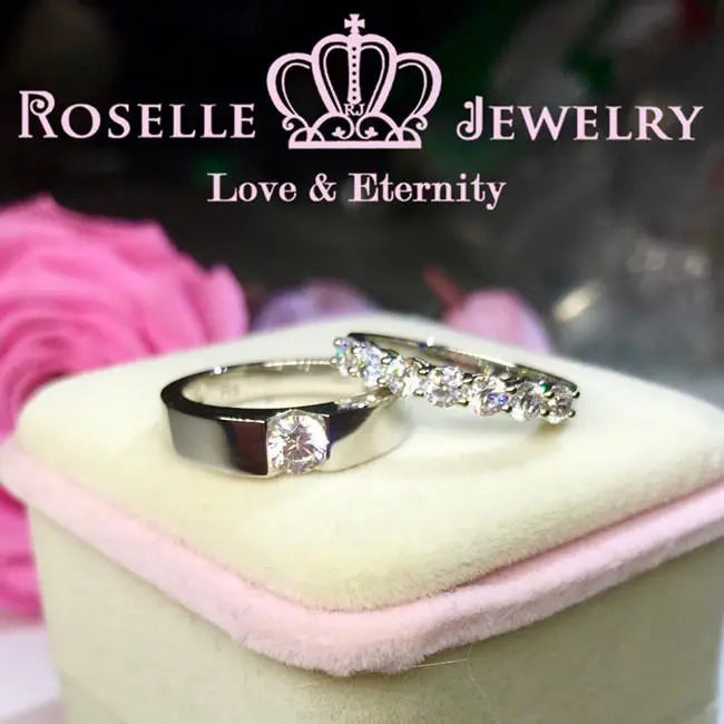 Classic Couple Ring - WM4 - Roselle Jewelry