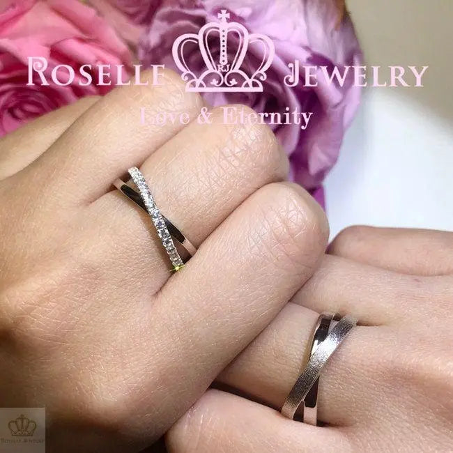 Twist Couple Ring - WM5 - Roselle Jewelry