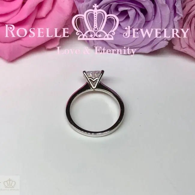 Happy Heart Solitaire Engagement Ring - NH2 - Roselle Jewelry