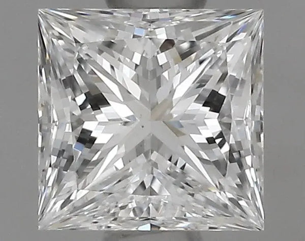 0.50ct Princess Natural Diamond (Colour D, Clarity VS1, GIA Certified)