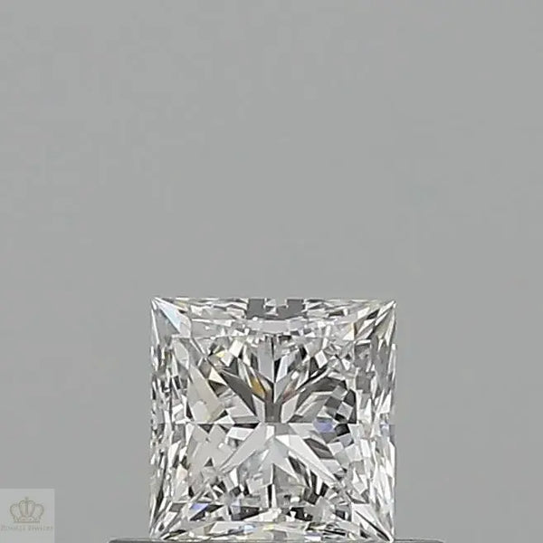 0.51ct Princess Natural Diamond (Colour D, Clarity VVS1, GIA Certified)