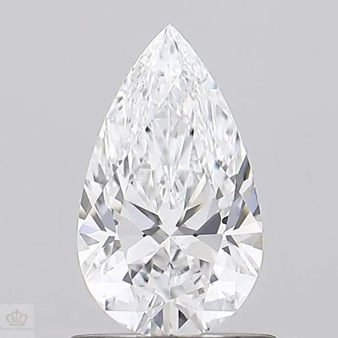 0.85ct Pear Lab Grown Diamond (Colour D, Clarity IF, IGI Certified)