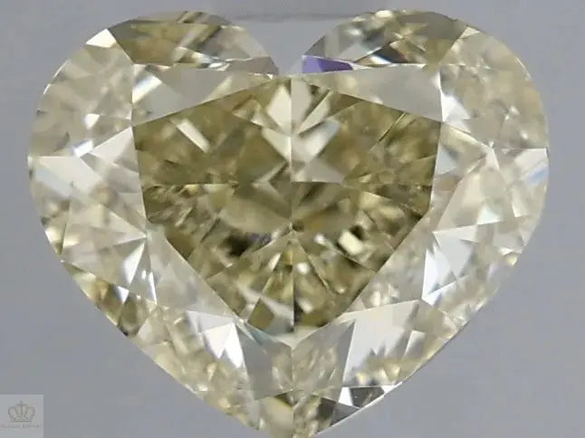 1.33ct Heart Natural Diamond (Colour Fancy Light Yellow, Clarity VVS2, GIA Certified)