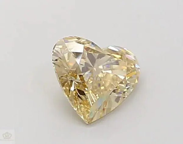 1.38ct Heart Lab Grown Diamond (Colour Fancy Yellow, Clarity VVS2, IGI Certified)