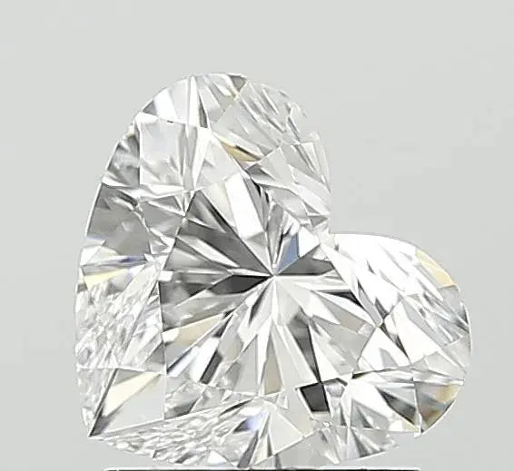 1.53ct Heart Lab Grown Diamond (Colour D, Clarity VVS2, IGI Certified)