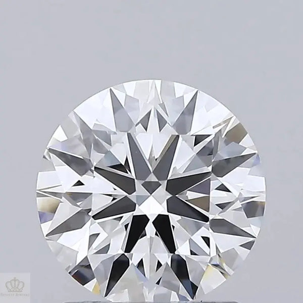 1.55ct Round Lab Grown Diamond (Colour D, Clarity IF, Cut ID, IGI Certified)