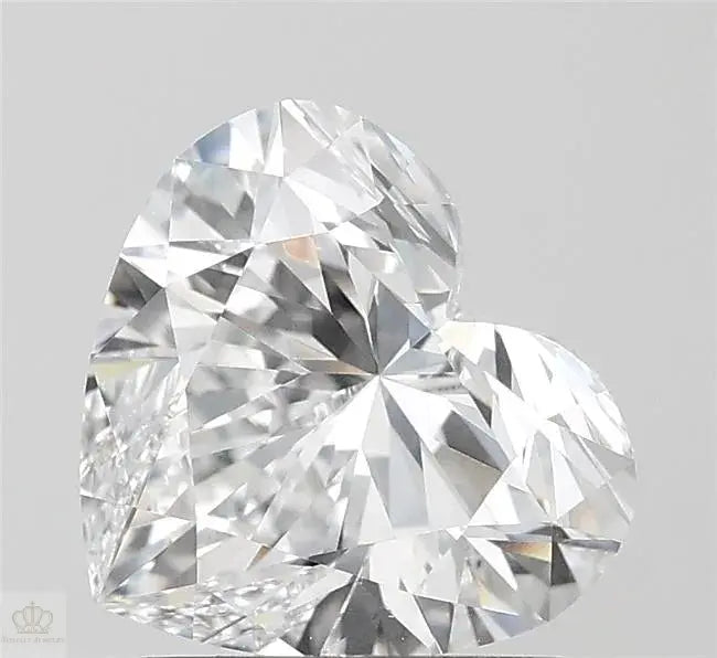 1.56ct Heart Lab Grown Diamond (Colour D, Clarity VVS2, IGI Certified)
