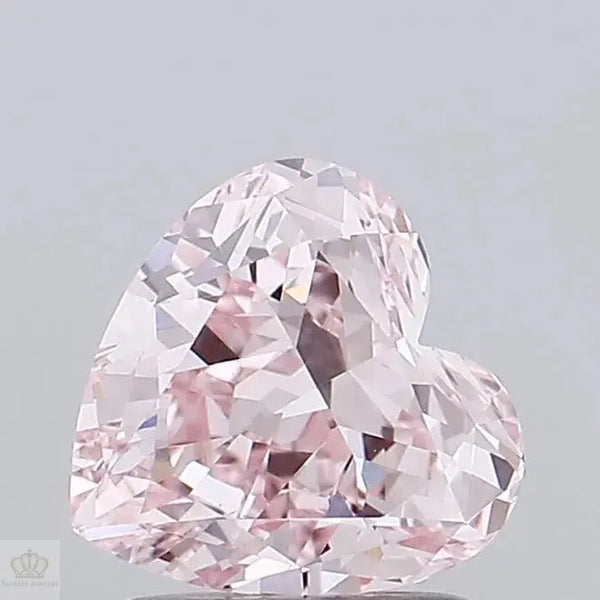 1.73ct Heart Lab Grown Diamond (Colour Fancy Intense Pink, Clarity VVS2, IGI Certified)