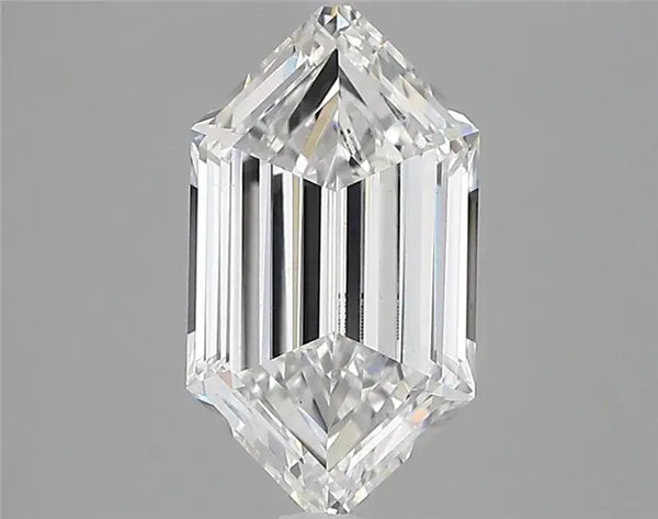 1.92ct Hexagonal Lab Grown Diamond (Colour E, Clarity VVS2, IGI Certified)