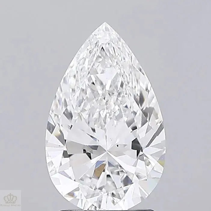 2.00ct Pear Lab Grown Diamond (Colour E, Clarity VS2, IGI Certified)