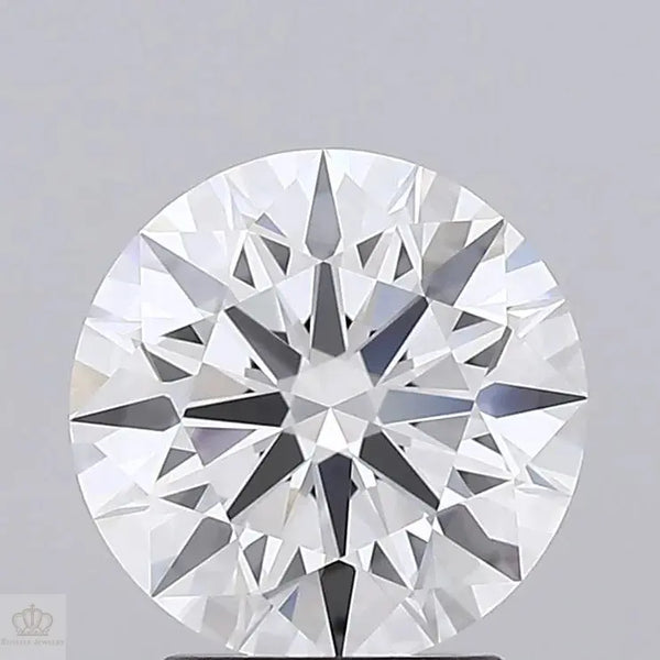 2.26ct Round Lab Grown Diamond (Colour D, Clarity VVS1, Cut ID, IGI Certified)