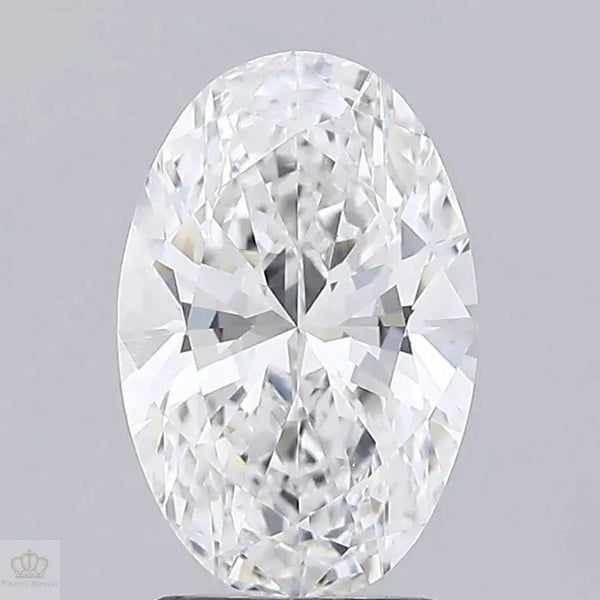 2.40ct Oval Lab Grown Diamond (Colour D, Clarity VVS2, IGI Certified)