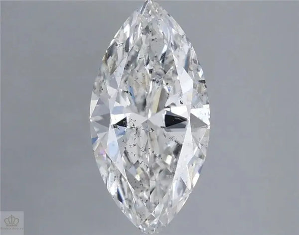 2.50ct Marquise Natural Diamond (Colour F, Clarity I1, Cut EX, GIA Certified)