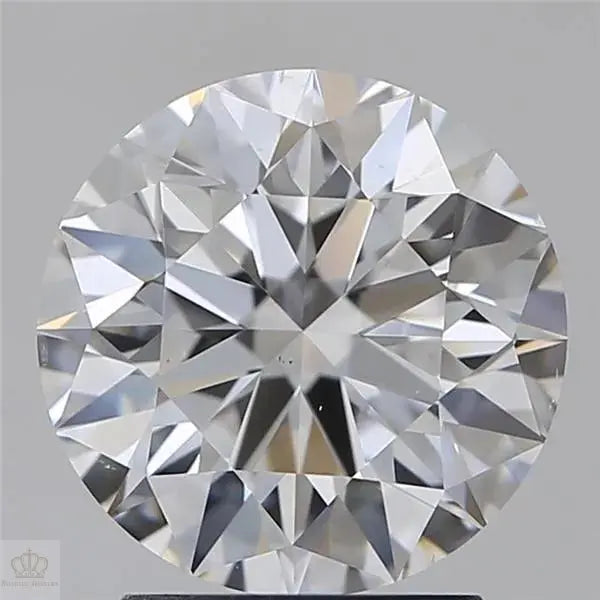 2.50ct Round Natural Diamond (Colour D, Clarity VS2, Cut EX, GIA Certified)