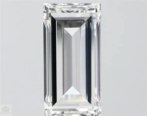 2.64ct Baguette Lab Grown Diamond (Colour E, Clarity VVS2, IGI Certified)