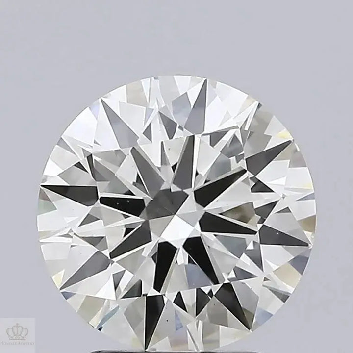 2.80ct Round Lab Grown Diamond (Colour H, Clarity VS1, Cut ID, IGI Certified)