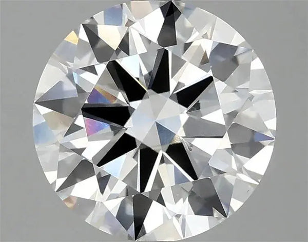 2.92ct Round Lab Grown Diamond (Colour D, Clarity VVS2, Cut ID, IGI Certified)