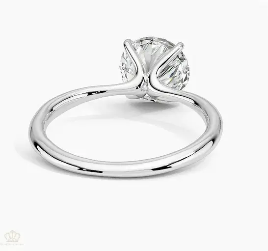 Freesia Solitaire 2mm Engagement Ring [Setting Only] - EC115 CHARLISA™