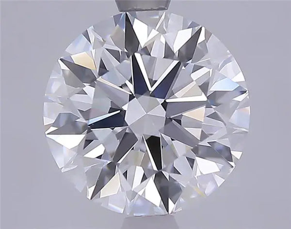 3.03ct Round Lab Grown Diamond (Colour D, Clarity VVS2, Cut ID, IGI Certified) Roselle Jewelry