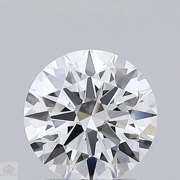 1.37ct Round Lab Grown Diamond (Colour D, Clarity VVS2, Cut ID, IGI Certified) Roselle Jewelry