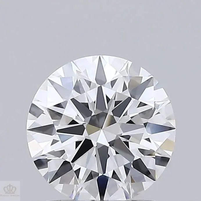 1.37ct Round Lab Grown Diamond (Colour D, Clarity VVS2, Cut ID, IGI Certified) Roselle Jewelry