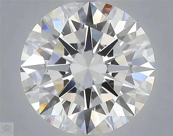 3.03ct Round Lab Grown Diamond (Colour D, Clarity VVS2, Cut EX, IGI Certified) Roselle Jewelry