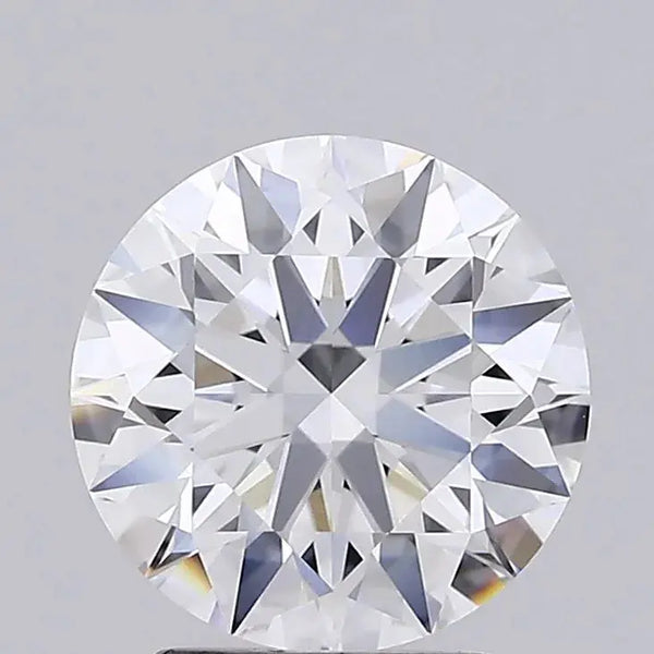 3.02ct Round Lab Grown Diamond (Colour D, Clarity VVS2, Cut EX, GIA Certified)