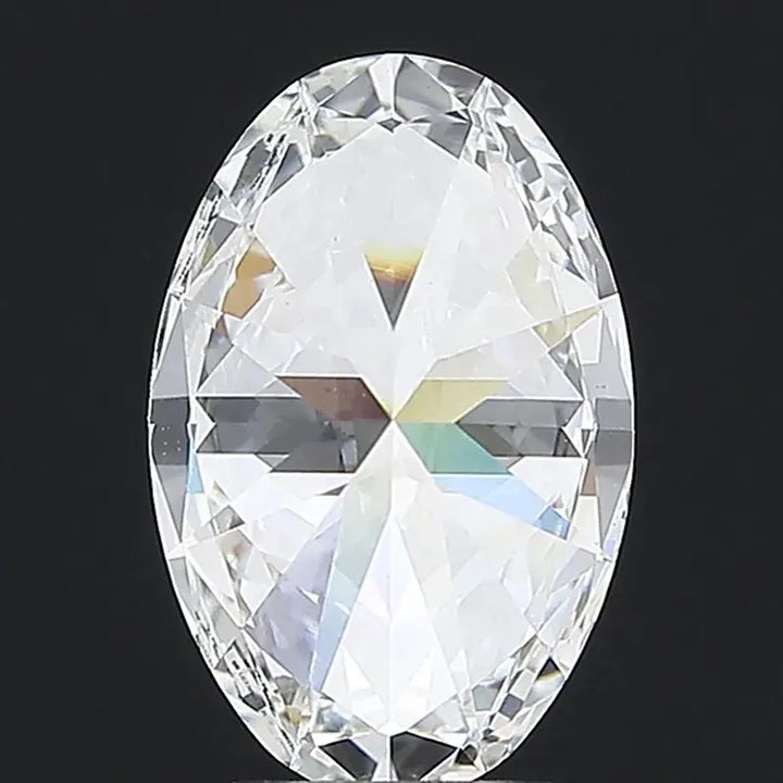3.77ct Oval Lab Grown Diamond (Colour E, Clarity VS1, IGI Certified)