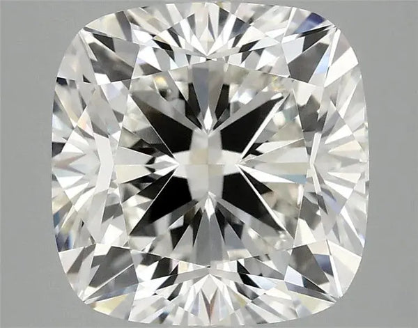 3.78ct Cushion modified Lab Grown Diamond (Colour H, Clarity VVS2, IGI Certified)