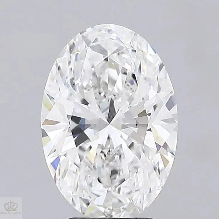3.91ct Oval Lab Grown Diamond (Colour E, Clarity VVS2, IGI Certified)