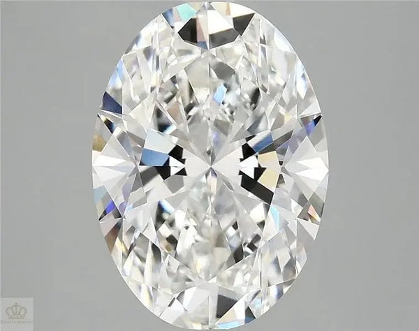 4.07ct Oval Lab Grown Diamond (Colour E, Clarity VVS2, IGI Certified)