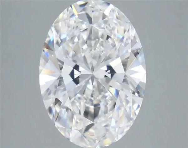 4.31ct Oval Lab Grown Diamond (Colour E, Clarity VVS2, IGI Certified)