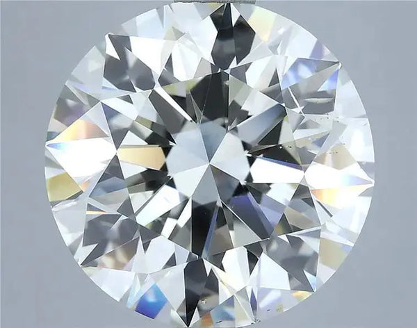 5.02ct Round Natural Diamond (Colour J, Clarity SI1, Cut EX, IGI Certified)