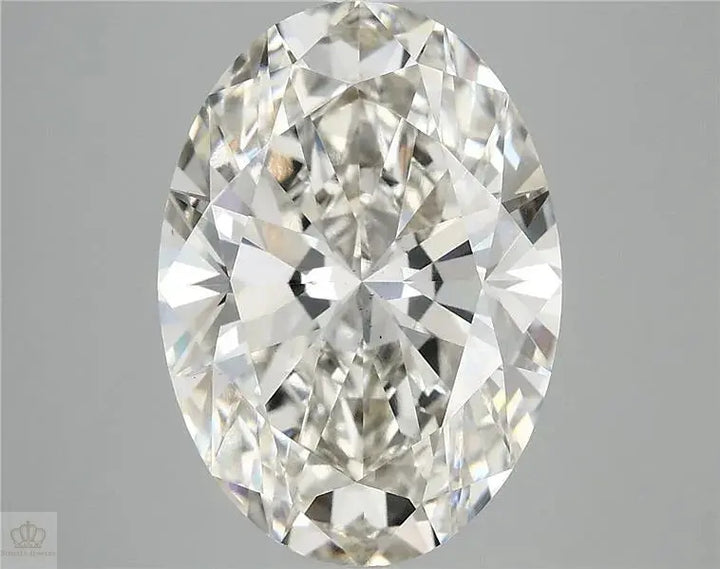 6.60ct Oval Lab Grown Diamond (Colour H, Clarity VS2, IGI Certified)