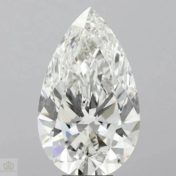 7.01ct Pear Lab Grown Diamond (Colour G, Clarity VVS2, IGI Certified)