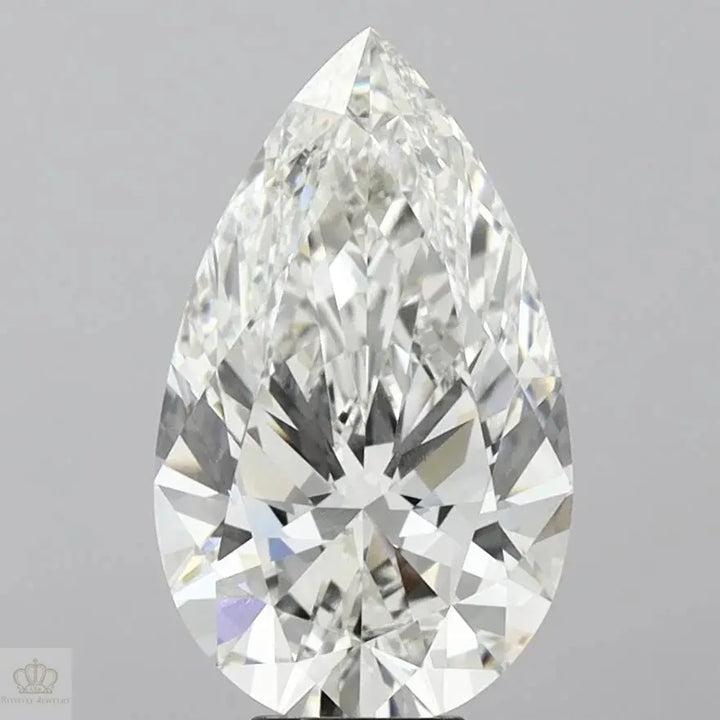 7.01ct Pear Lab Grown Diamond (Colour G, Clarity VVS2, IGI Certified)