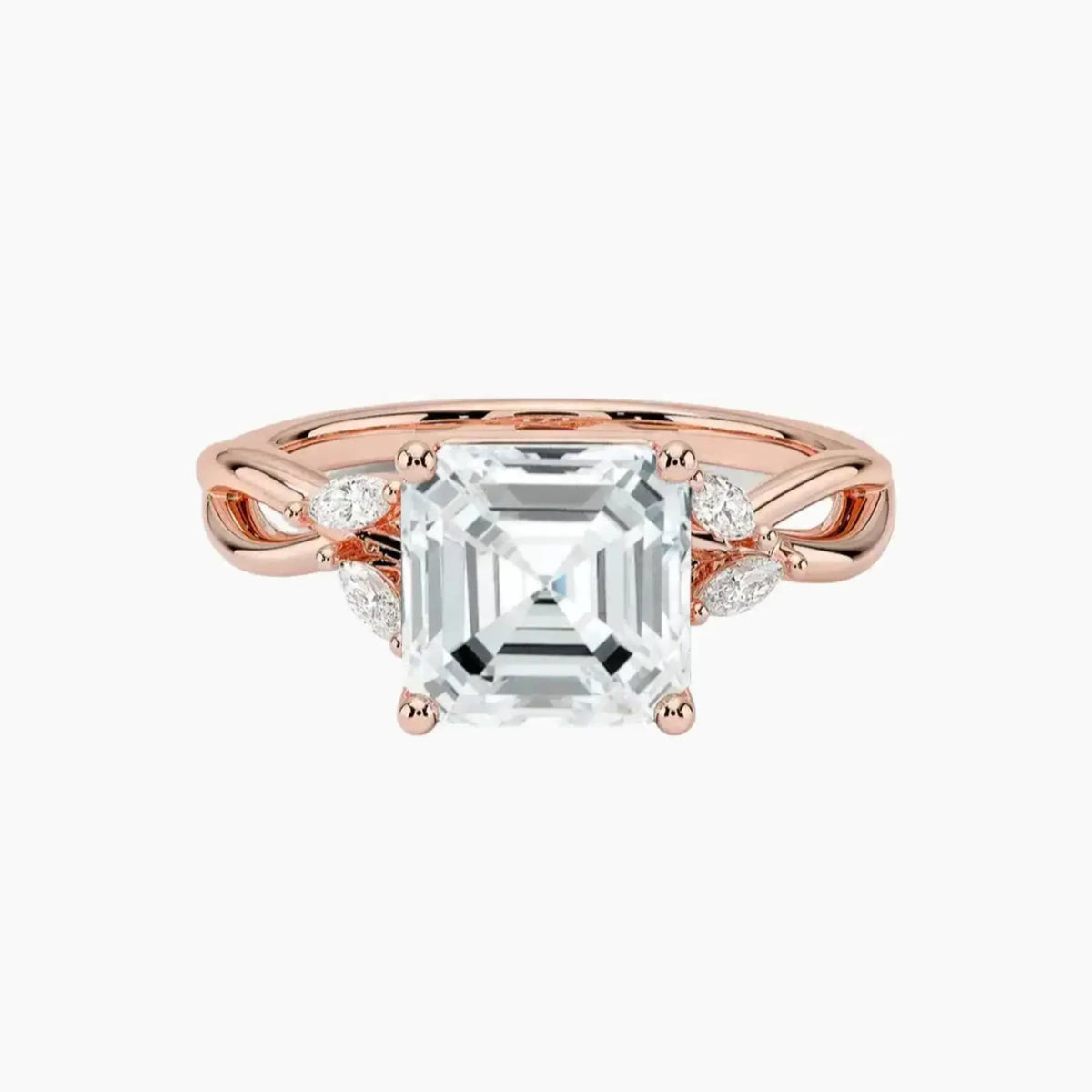 OBSER248 - Amara Asscher engagement ring setting view 4